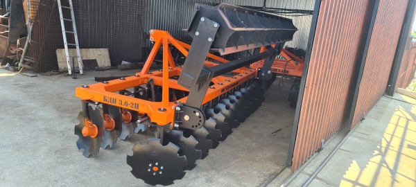 Борона дисковая навесная БДН 3,6х2Н, 24 рабочих органа купить в Тамбове – «БДН-АгроКубань», 3