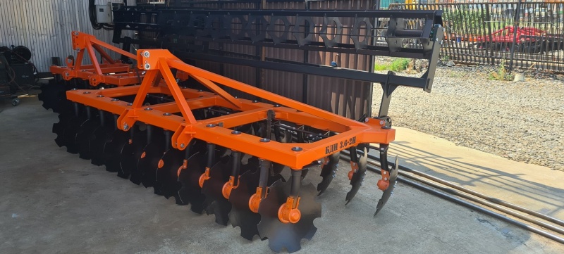 Борона дисковая навесная БДН 3,6х2Н, 24 рабочих органа купить в Тамбове – «БДН-АгроКубань», 2