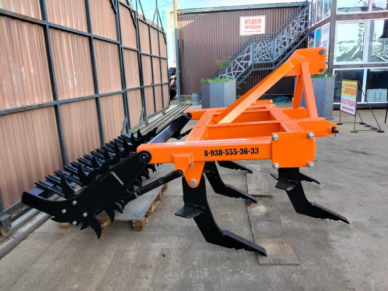 Плуг чизельный навесной ПЧН-2,1Н с зубчатым катком купить в Тамбове – «БДН-АгроКубань», 7