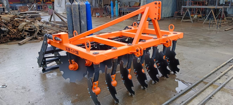 Борона дисковая навесная БДН 2,4х2Н с амортизаторами катка, 14 рабочих органов купить в Тамбове – «БДН-АгроКубань», 5